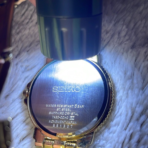 Seiko Gold Date Men’s Watch - Picture 6 of 11